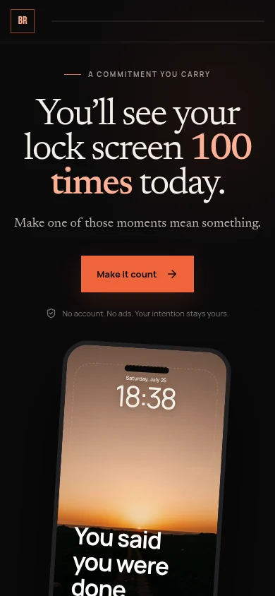 Background Reminders on mobile